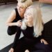 close up shot of women doing yoga