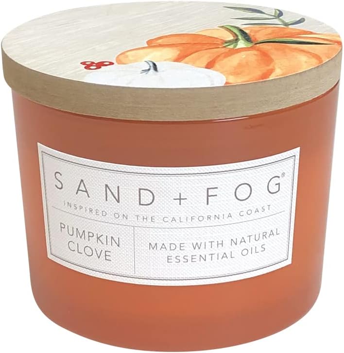 Sand + Fog Scented Candle - Pumpkin Clove 