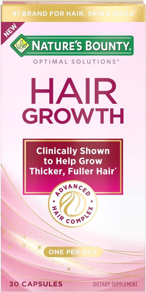 Nature's Bounty Hair Growth Supplement 