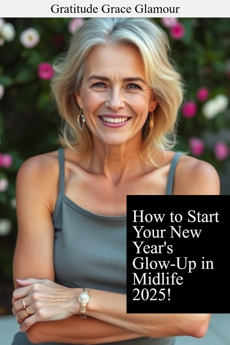 How to Start Your New Year's Glow-Up in Midlife 